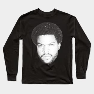 Ice Cube New Retro Sketch Long Sleeve T-Shirt